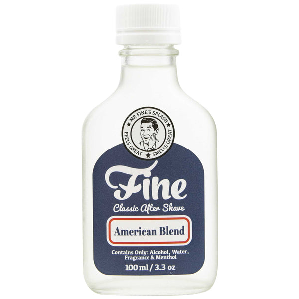 Healing and nourishing Mr. Fine American Blend After Shave