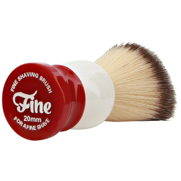 Mr. Fine Classic shave brush is cruelty free and synthetic 