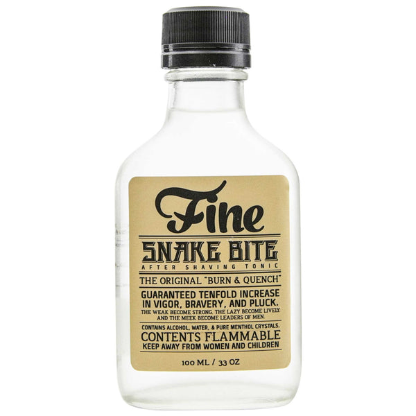 The most powerful aftershave in the world Mr. Fine Snake Bite