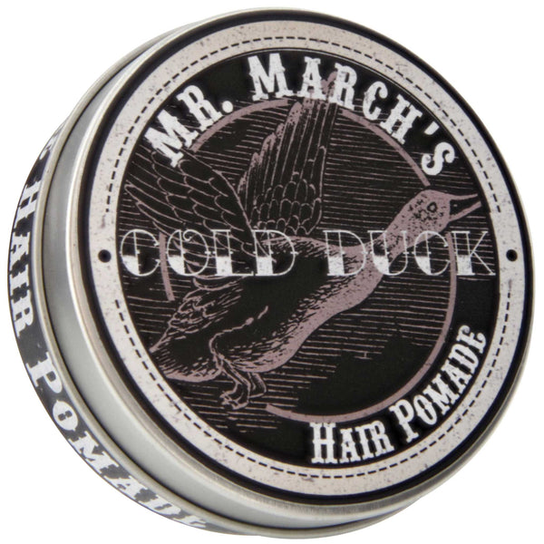 Mr. March's Cold Duck Pomade Top Label
