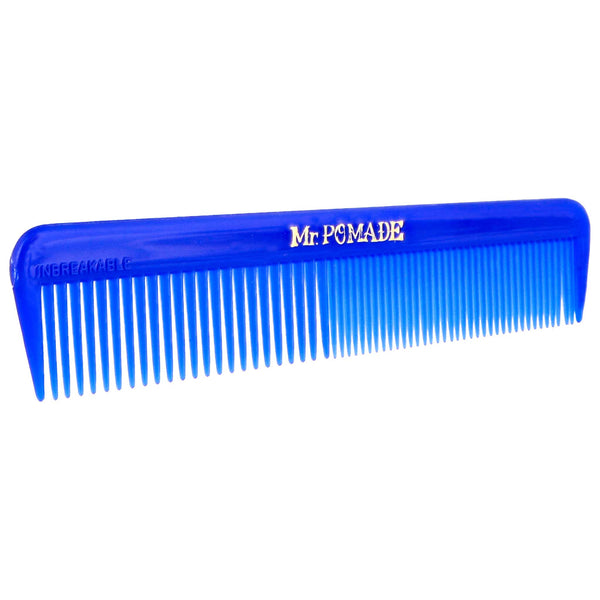 side view of mr. pomade blue comb