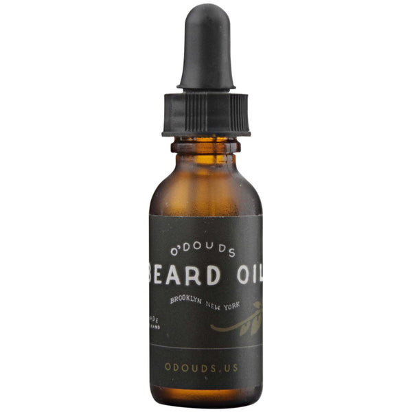 O'Douds Beard Oil Front Label