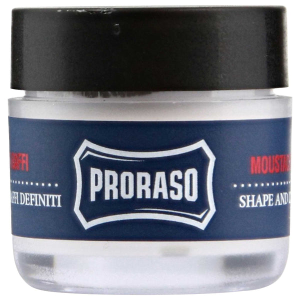 Proraso Moustache Wax Side Label