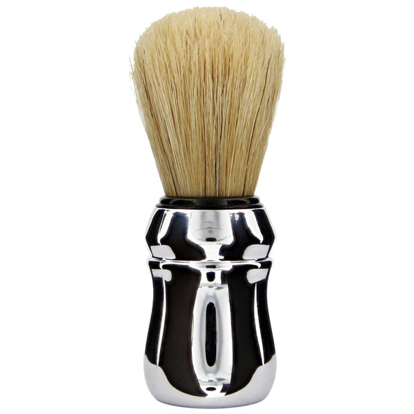 Professional boar hair brush Long stiff bristles that quickly turn shave soaps into creamy foam