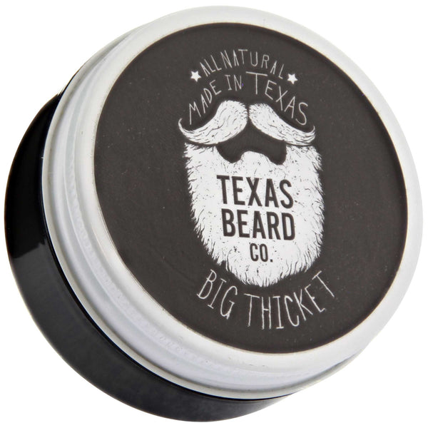 Texas Beard Co. Big Thicket Beard Balm Front Label