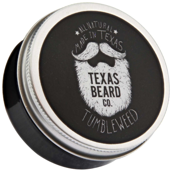 Texas Beard Co. Tumbleweed Beard Balm Top Label