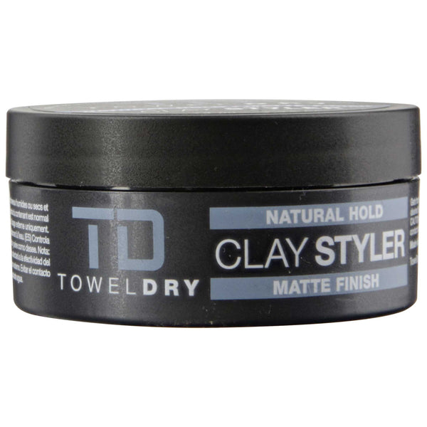 TowelDry Clay Styler Pomade Side Label