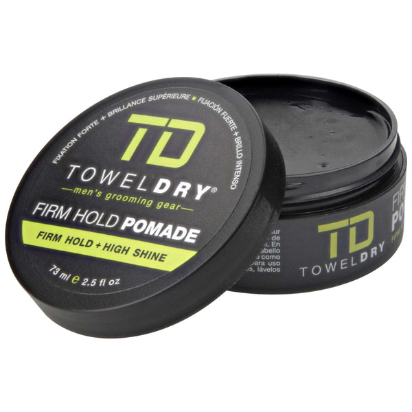 TowelDry Firm Hold Pomade Open
